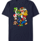 Super Mario Bros. Character Collage Nintendo T-Shirt thumbnail