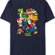 Super Mario Bros. Character Collage Nintendo T-Shirt thumbnail