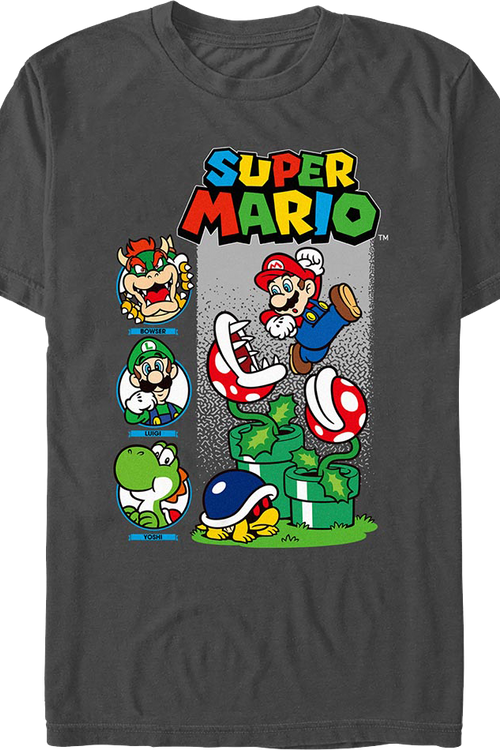 Super Mario Bros. Comic Book Cover Nintendo T-Shirt
