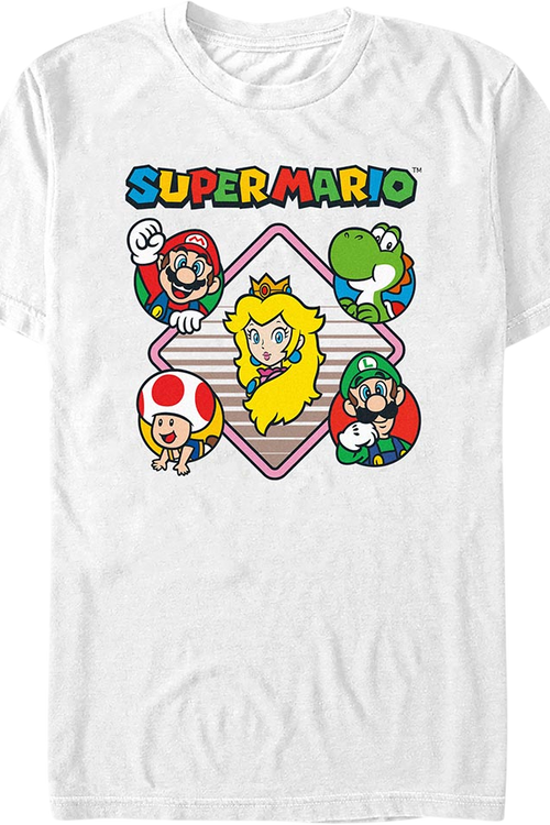 Super Mario Bros. Diamond Nintendo T-Shirt