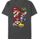 Super Mario Poses Collage Nintendo T-Shirt thumbnail