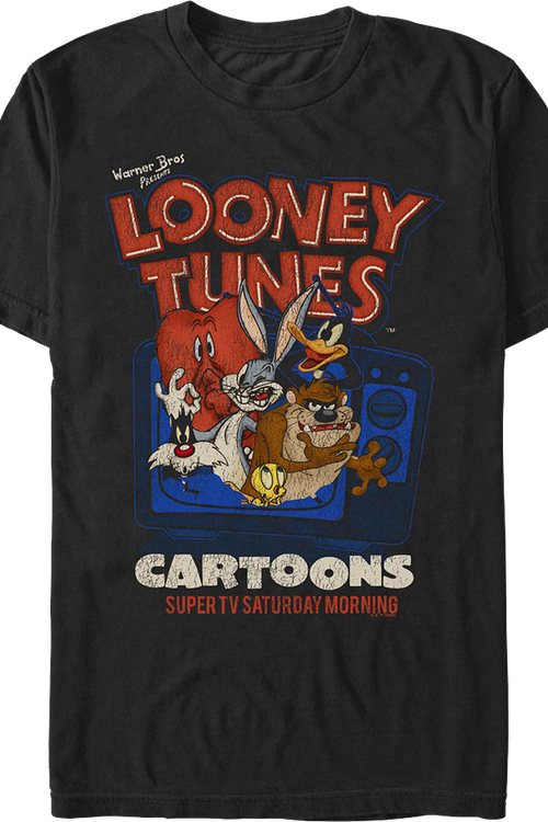 Super TV Saturday Morning Looney Tunes T-Shirt