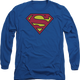 Superman Classic Logo DC Comics Long Sleeve Shirt thumbnail