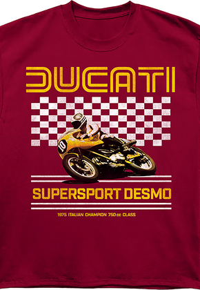 SuperSport Desmo Ducati Oversized T-Shirt