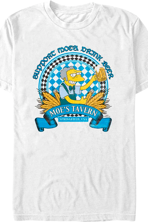 Support Moe's Tavern The Simpsons T-Shirt
