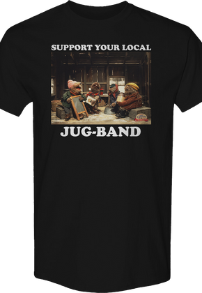 Support Your Local Jug-Band Emmet Otter T-Shirt