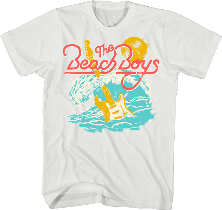 Surfing Guitar Beach Boys T-Shirt