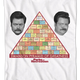 Swanson Pyramid of Greatness Parks and Recreation T-Shirt thumbnail