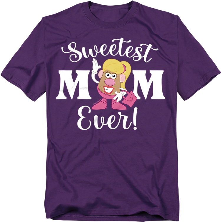 Sweetest Mom Ever Mrs. Potato Head T-Shirt
