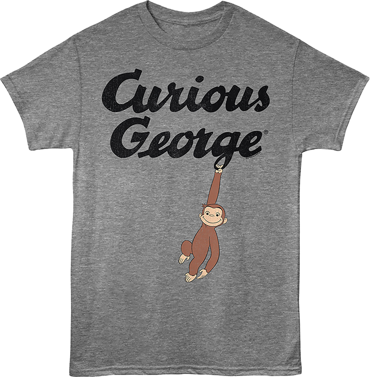 Swinging Curious George T-Shirt