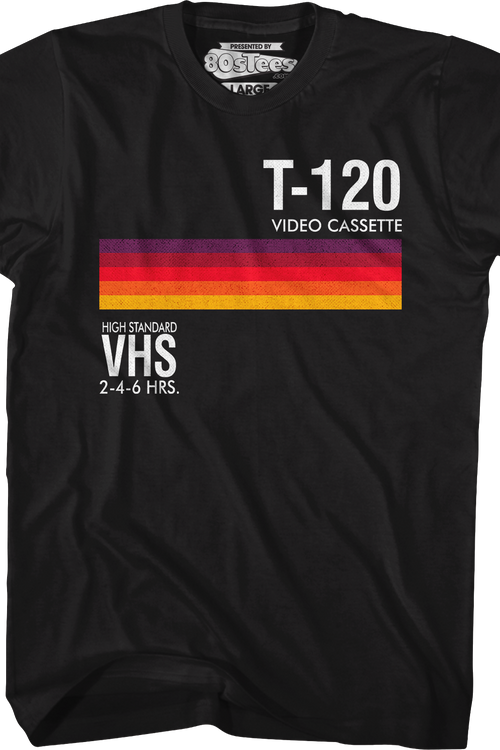 T-120 VHS T-Shirt