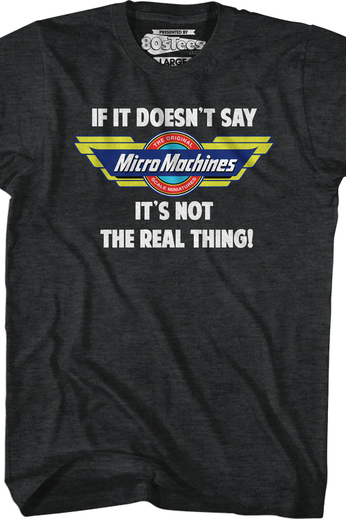 Tagline Micro Machines T-Shirt