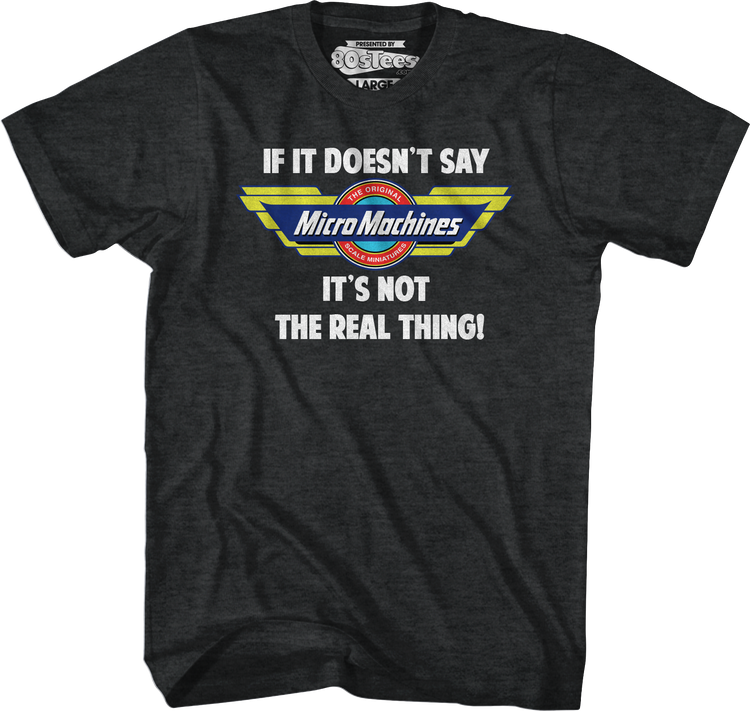 Tagline Micro Machines T-Shirt