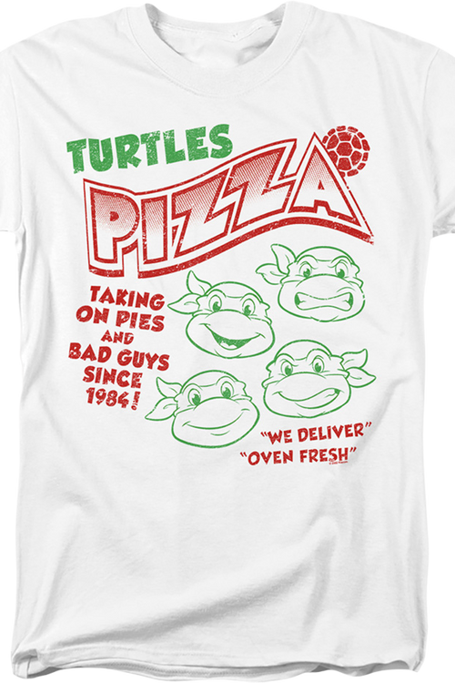Taking On Pies And Bad Guys Teenage Mutant Ninja Turtles T-Shirt