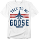 Talk To Me Goose F-14 Silhouette Top Gun T-Shirt thumbnail