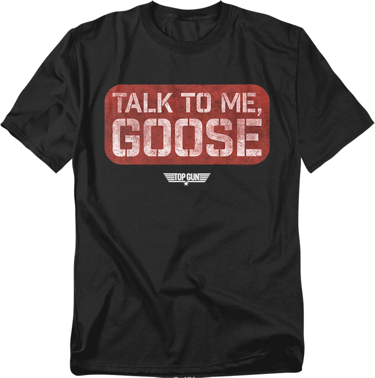 Talk To Me Goose Stamp Top Gun T-Shirt