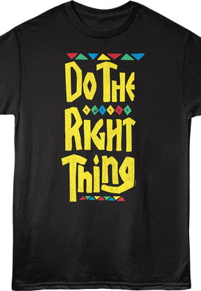 Tall Logo Do The Right Thing T-Shirt