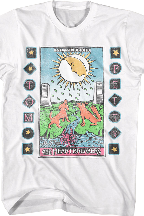 Tarot Card Tom Petty And The Heartbreakers T-Shirt