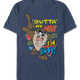 Tasmanian Devil Outta My Way I'm Busy Looney Tunes T-Shirt thumbnail
