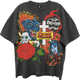 Tattoo Collage Ozzy Osbourne Oversized T-Shirt thumbnail