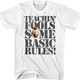 Teachin' Fools Some Basic Rules Mr. T Shirt thumbnail