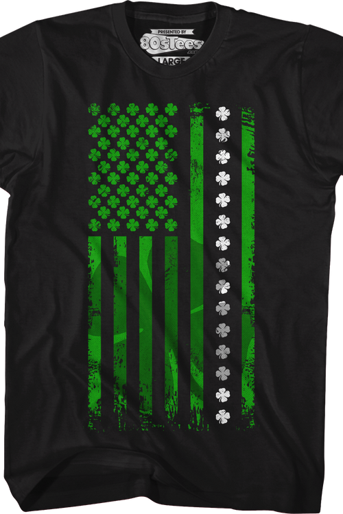 Shamrock Flag St. Patrick's Day T-Shirt