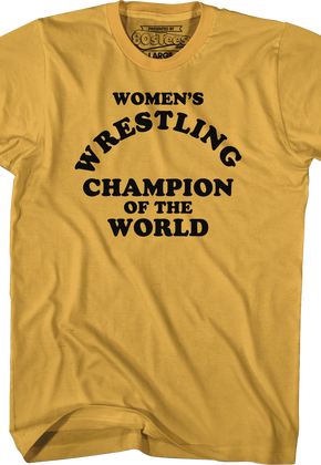 Women's Wrestling Champion T-Shirt