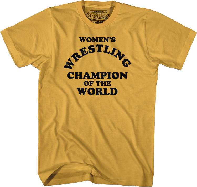 Women's Wrestling Champion T-Shirt