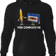 You Complete Me Pencil & Cassette Hoodie thumbnail