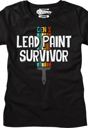 Womens Gen X Lead Paint Survivor Shirt