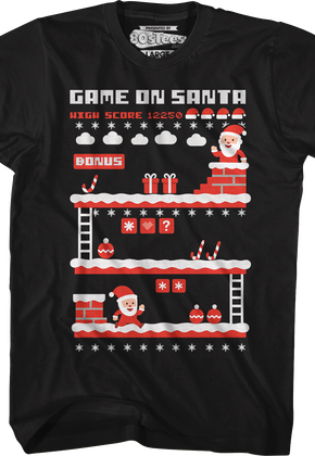 Game On Santa T-Shirt