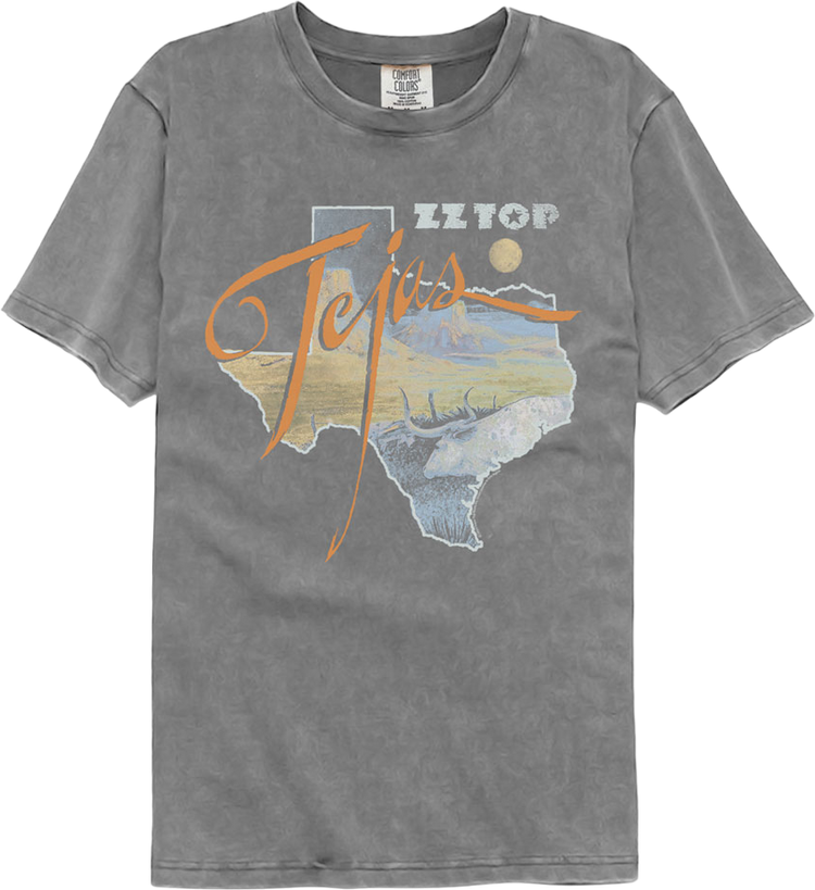 Tejas ZZ Top Comfort Colors Brand T-Shirt