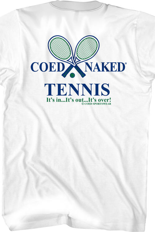 Tennis Coed Naked T-Shirt