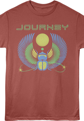 Terracotta Scarab Beetle Journey T-Shirt