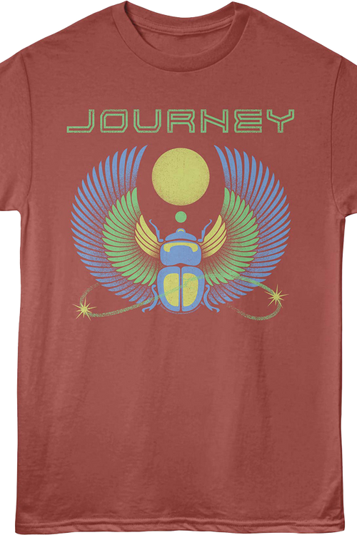 Terracotta Scarab Beetle Journey T-Shirt