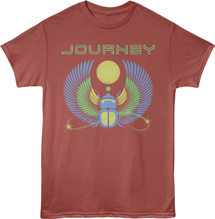 Terracotta Scarab Beetle Journey T-Shirt