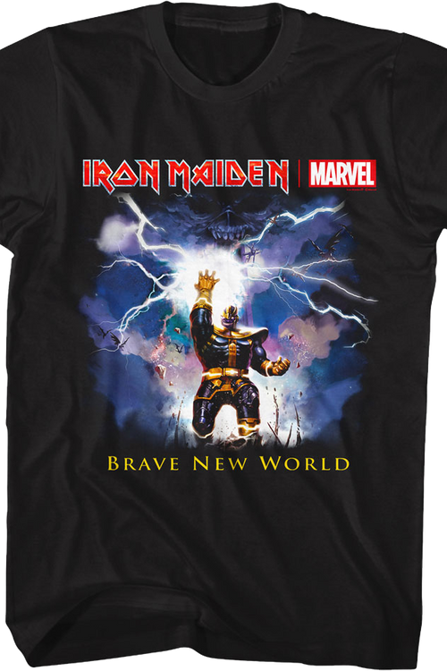 Thanos Brave New World Iron Maiden T-Shirt