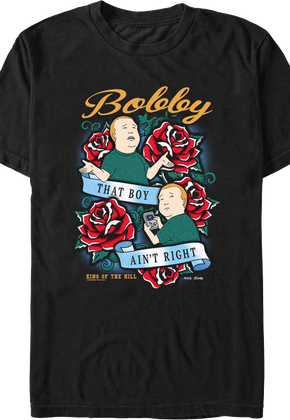 That Boy Ain't Right King of the Hill T-Shirt
