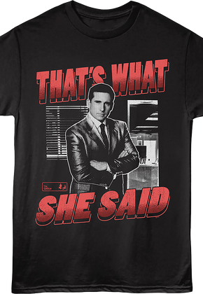 That's What She Said Michael Scott The Office T-Shirt