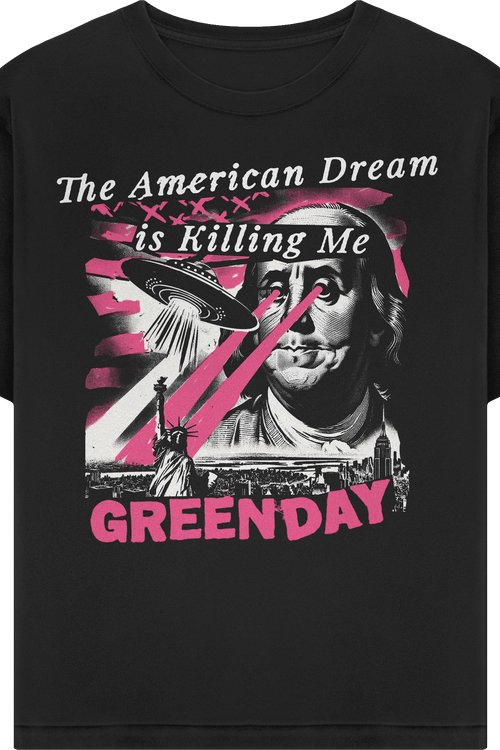 The American Dream Is Killing Me Green Day T-Shirt