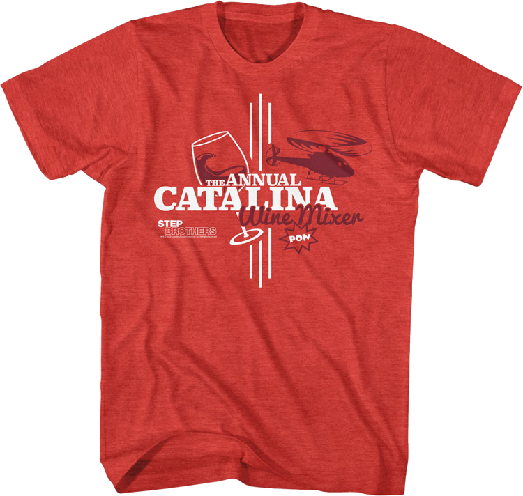 The Annual Catalina Wine Mixer Step Brothers T-Shirt