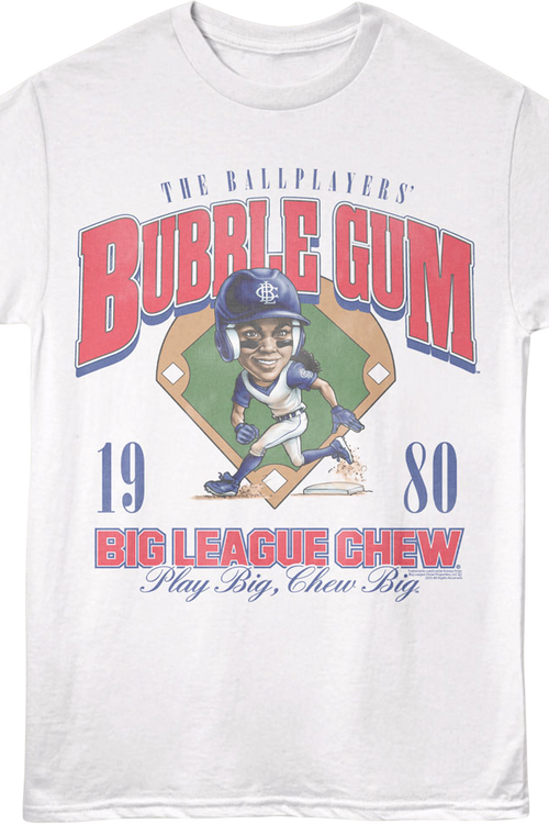 The Ballplayers' Bubble Gum 1980 Big League Chew T-Shirt