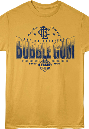 The Ballplayers' Bubble Gum Since 1980 Big League Chew T-Shirt