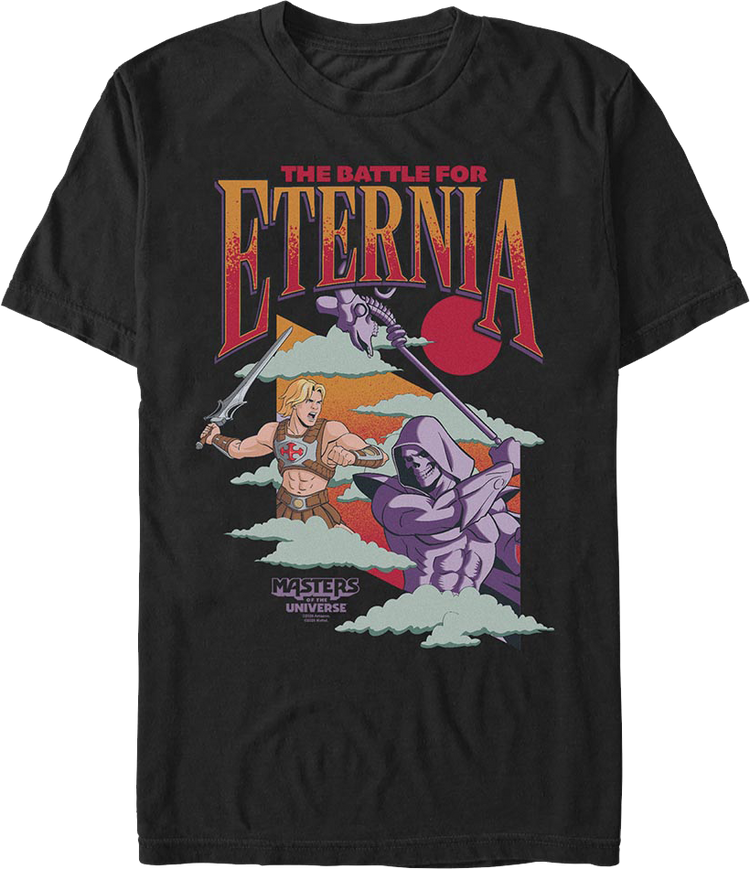 The Battle For Eternia Masters Of The Universe T-Shirt