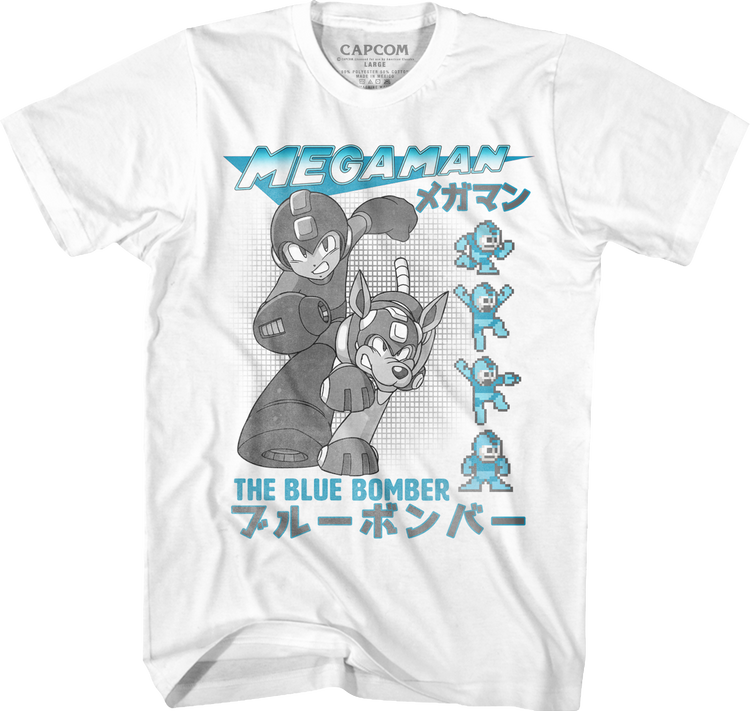 The Blue Bomber Mega Man T-Shirt