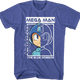 The Blue Bomber Outline Mega Man T-Shirt thumbnail