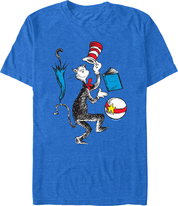 The Cat in the Hat Balancing Act Dr. Seuss T-Shirt