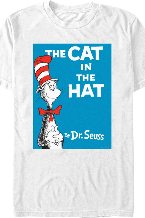 White The Cat In The Hat Dr. Seuss T-Shirt