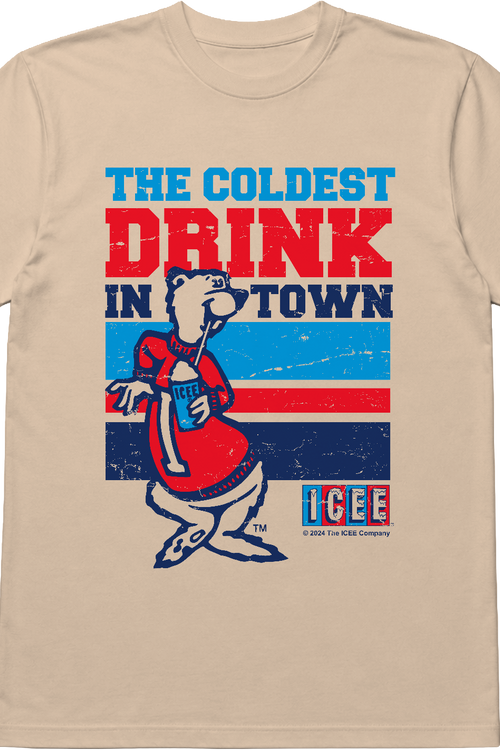 The Coldest Drink In Town Polar Bear ICEE T-Shirt