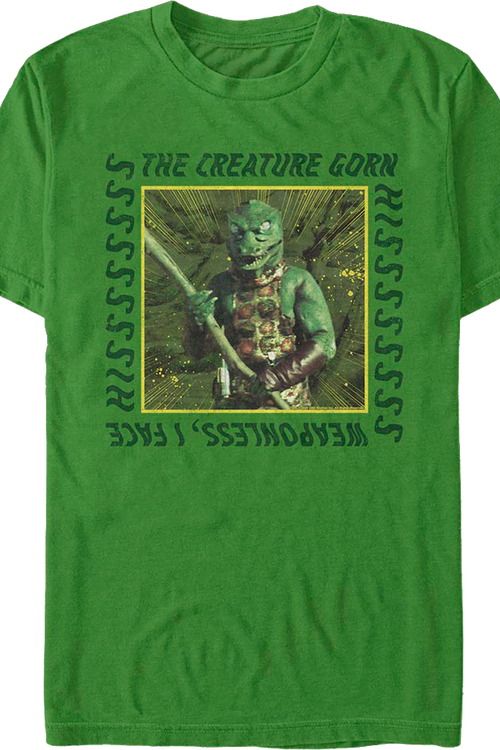The Creature Gorn Star Trek T-Shirt